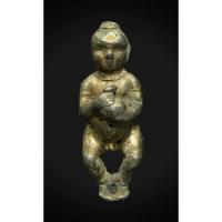 ราคา กุมารทอง หลวงพ่อกวย ชุติณธโร ปี 2521 กะไหล่ทองเก่า วัดโฆสิตาราม. วิธีดูกุมารหลวงพ่อกวยเบื้องต้น ให้ดูเก่าธรรมชาติตามกาลเ (24459421073)