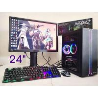 ราคา คอมชุดพร้อมจอหมุนได้ 24 นิ้ว FX6300+R7 370+SSD120GB+RAM 8GB+HDD 1TB+เคสไฟRGB ชุดเกมมิ่ง ใช้งานได้เลย (6969021624)