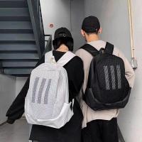 ราคา ADIDAS อาดิดาสจุดเป็นกลางกระเป๋าเป้สะพายหลังกระเป๋านักเรียนกระเป๋าเดินทางความจุขนาดใหญ่ (44953624940)