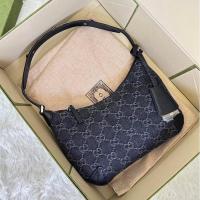 ราคา ‼️พร้อมส่ง ‼️ New Gucci Hobo denim จุของ น่ารัก นน.เบา อปก. กล่อง บุ๊ค ถุงผ้า ถุงกระดาษ ก๊อปปี้ใบเสร็จ (24743965054)