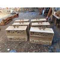 ราคา กล่องใส่ไก่ชนไม้สักแบบมีลายฉลุ (5390181340)