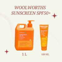 ราคา (พร้อมส่ง!!) Woolworths Sunscreen SPF 50+ ครีมกันแดดคุณภาพ นำเข้าจากประเทศออสเตรเลีย (28455467539)