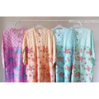 ราคา เนกลีจีกระดุมหน้าแขนยาว busui gamis Daster บ้านแต่งตัวสวยๆ (5486375733)