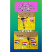 ราคา ชุดแกนเกียร์เวฟ125Sเวฟ125Rเวฟ125iไฟเลี้ยวบังลมแท้ได้4ชิ้น (26162024946)