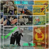 ราคา บัตรเติมเงินการ์ดเติมเงิน"Set Stuart Little 2- สจ๊วต ลิตเติ้ล เจ้าหนูแสนซน2: 9 ใบ"บัตรโทรศัพท์ใช้แล้ว (ของสะสม)ของมือสอง (5494199303)