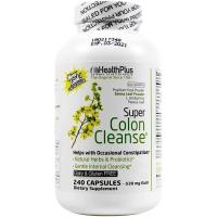 ราคา Health Plus Super Colon Cleanse, Capsules Laxative, 240-Count (54302476468)