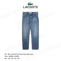 ราคา Lacoste กางเกงยีนส์ขายาว รุ่น Men’s Loose Cut Five-pocket Cotton Denim Jeans Code: HH3021 10 MK9 (20084912837)