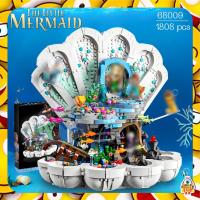 ราคา ตัวต่อ 68009 The Little Mermaid เจ้าหญิงแอเรียล เงือกน้อยผจญภัย 1808 ชิ้น (23972576850)