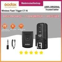 ราคา Godox Trigger Universal CT-16 พร้อมตัวยึดร่ม - Canon - Nikon - Sony - Fujifilm - Godox TT520 TT600 TT685 TT350 SK300 SK400 SK600 (26933650570)