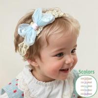 ราคา เครื่องประดับผมเด็กยางรัดผมน่ารักสบายโบว์ลูกไม้เด็กยืดเครื่องประดับเด็ก (42453406003)