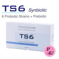 ราคา แท้พร้อมส่ง Interpharma TS6 Probiotic ที เอส ซิกซ์ โปรไบโอติก แลคติกแอซิด 45 ซอง [1 กล่อง] #684 (5244695481)