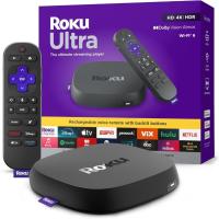 ราคา Roku Ultra - Ultimate Streaming Player - 4K Streaming Device for TV with HDR10+, Dolby Vision & Atmos - Bluetooth Wi-Fi6 (40665310552)