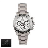 ราคา Rolex Daytona Ceramic Bezel White Dial 116500ln-0001 Oyster (40654356420)