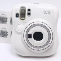 ราคา กล้องโพลารอยด์ Fuji Instax Mini 25 สีขาว มือสอง 6522 (19613504747)