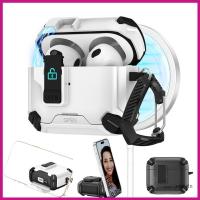 ราคา (ส่วนลดสูง)aodysin.th Auto Lock เคสกันกระแทกสําหรับ 3rd Gen Pods 3rd พร้อมที่วางโทรศัพท์แบบบูรณาการชาร์จ Durabil (45402457100)