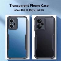 ราคา เคสขอบนิ่มหลังใสแข็ง Case infinix HOT 30 / infinix HOT 30i / infinix Smart7 เคสกันกระแทก PC+TPU พร้อมส่ง (23369253862)