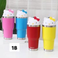 ราคา ชุดแก้วสีพื้นฝาโดมคิตตี้ (9178486095)