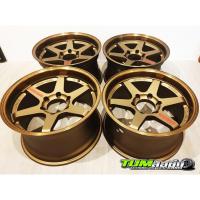 ราคา ล้อแม็ก TE37 งานเลเซอร์ (หยอดแดง) ขอบ 18 นิ้ว 6 รู 139.7 กว้าง 9.5/10.5 จำนวน 1 ชุด 4 ล้อ (กดสั่งทีละวง) (10304543210)