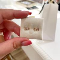 ราคา (ของแท้100%)แถมกล่อง Pandora rose earrings infinity ต่างหูอินฟินิตี้สีโรส (12822417692)
