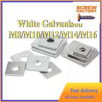 ราคา ชุบสังกะสีปะเก็นสี่เหลี่ยมขยายและหนาขึ้น, ปะเก็นแบนสี่เหลี่ยม, M8/M10/M12/M14/M16 สําหรับม่านผนัง [SHK-FC] (51453658473)