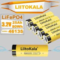 ราคา แบตเตอรี่ LiitoKala 4-40PCS 3.2V ความจุสูง Deep cycle Lifepo4 สำหรับ 12v 24v 36V 48V 25Ah LiFePO4 ชาร์จได้ (41011818650)
