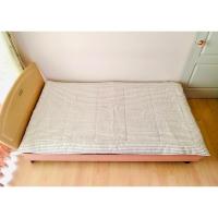 ราคา ที่นอนปิคนิค หรือท๊อปเปอร์ ขนาด 4ฟุต สีเทาลายทาง ยี่ห้อ SHEZ HOME มือสองสภาพดี สินค้าญี่ปุ่น-เกาหลีแท้ (25301091508)
