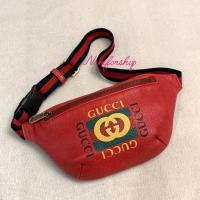 ราคา Gucci Logo Belt Bag Red มือสองสภาพดี (28906879881)