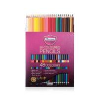 ราคา สีไม้ Masterart 48 สี 24แท่ง Premium Grade / ดินสอสี มาสเตอร์อาร์ต 48สี 2หัว (23783333101)