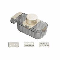 ราคา URBANMEL ชุดหั่นผักผลไม้ 5 in 1 (9 ชิ้น) หั่นแว่น เส้น บดกระเทียม ลายคลื่น ครบจบในชุดเดียว (25694436978)