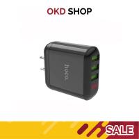 ราคา HOCO HK1 Adapter หัวชาร์จ 3USB กระแสไฟ 5A พร้อมหน้าจอ LED (7915265014)