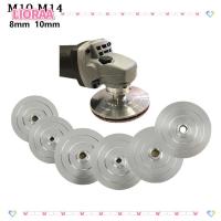 ราคา ลิโรร่า‌กแผ่นขัดเพชร, ที่ใส่หลัง, แผ่นรองหลังแผ่นขัดขนาด 3/4 นิ้ว, ทนทาน ม14 ม10 ฐานอลูมิเนียมทนต่อการสึกหรอแผ่นขัดบดเครื่องมืออุปกร (42315037928)