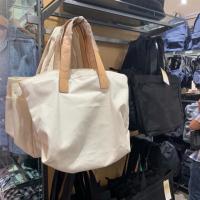 ราคา MUJI 100% กระเป๋าผ้าร่ม/ผ้าแคนวาส ผ้าหนาอย่างดี มี 2 แบบ ของแท้จากช็อป ป้ายแบรนด์ครบ (247422732)
