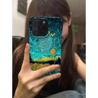 ราคา Art Retro Sunflower Van Goghs Starry Sky iPhoneเคสโทรศัพท์เหมาะสําหรับiPhone 15 14 Pro Maxป้องกันฝุ่น 15 Plus XR 7 Plus 8 Plus XS Max 12 13 Pro Max 11 Hard Case Anti-drop 7MYF (27803497482)