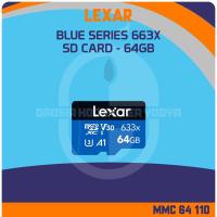 ราคา Lexar Blue Series 663x 64GB microSDHC UHS-I U3 Micro SD (42320802358)