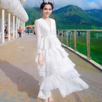 ราคา เดรสฉลุยาว ขนมชั้น งานป้าย (14455908268)