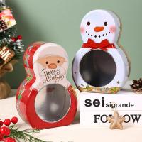 ราคา กล่องดีบุก กล่องของขวัญบรรจุภัณฑ์คริสต์มาส Christma 马口铁盒子艺圣物包 นางเงือกกล่อง 圣盒卡通通铁包装果盒子1217DMKTH (56953276743)