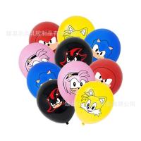 ราคา พรอพคริสมาส บอลคริสมาส ข้ามพรมแดนสไตล์ใหม่เม่นโซนิคบอลลูนชุดโซนิคเด็กงานเลี้ยงวันเกิดตกแต่งบอลลูนน้ํายาง (24197742210)