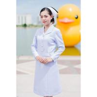 ราคา ชุดพยาบาลพิธีการแขนยาว (27914634672)