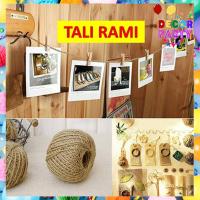 ราคา DP เชือกปอกระเจาม้วน 3 ชั้น 50 เมตรเชือกฟางเชือกป่านปอเชือกม้วน 3 ชั้น (23109792608)