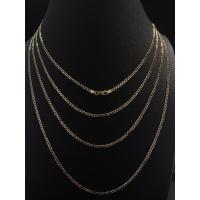 ราคา สร้อยคอลายเลสจิกเพรชทองอิตาลีแท้9K'Italy (26719841528)