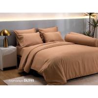 ราคา ลิขสิทธิ์แท้%DL595 : TULIP DELIGHT (EMBOSS) ชุดเครื่องนอนทิวลิป รุ่นดีไลท์ (สีพื้น-อัดลาย) ผ้าปูที่นอน 3.5,5,6 ฟุต (42472426101)