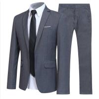 ราคา ❤ EERSHENSHI ชุดสูทผู้ชาย เสื้อสูทแขนยาว กางเกงสูทขายา (28907464874)