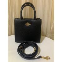 ราคา กระเป๋ามือสองผู้หญิงสีดำสะพายข้างใบเล็กcoachแท้100% (25922358277)