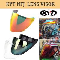 ราคา Rainbow KYT Visor เลนส์ Fit สําหรับ KYT NFJ หมวกกันน็อค KYT NFJ Visor เลนส์กระเป๋า KYT NFJ Visor เลนส์ KYT หมวกกันน็อคครึ่งหน้า Visor เลนส์ (43362333954)