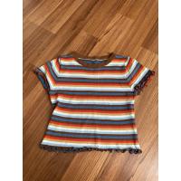 ราคา เสื้อครอปสายรุ้ง Freesize ของแม่ค้าเองค่ะ (25807632116)