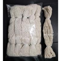 ราคา สายสิญจน์ผูกข้อมือสำเร็จรูป เส้นใหญ่ มัดละ 100 เส้น (1594376549)