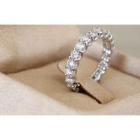 ราคา แหวนเพชรแถวรอบนิ้วเพชรเม็ดละ2ตัง (24590485480)