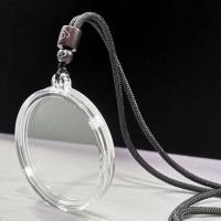 ราคา [การจัดเก็บ] จี้เปิดกลวง 30/40 กล่องเหรียญเงินทองที่ถอดออกได้ห้าจักรพรรดิเงินรอบกล่องจี้เหรียญที่ระลึก (40015073029)