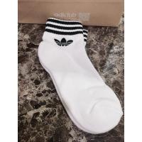 ราคา ถุงเท้า adidas หุ้มข้อ สีขาว แบ่งขาย1คู่ ของแท้100%จากshop size xs (28312507419)