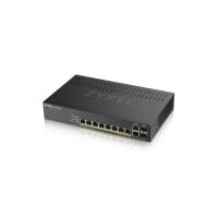 ราคา Zyxel 8-port GbE Smart Managed PoE Switch (GS1920-8HPv2) (9082567257)